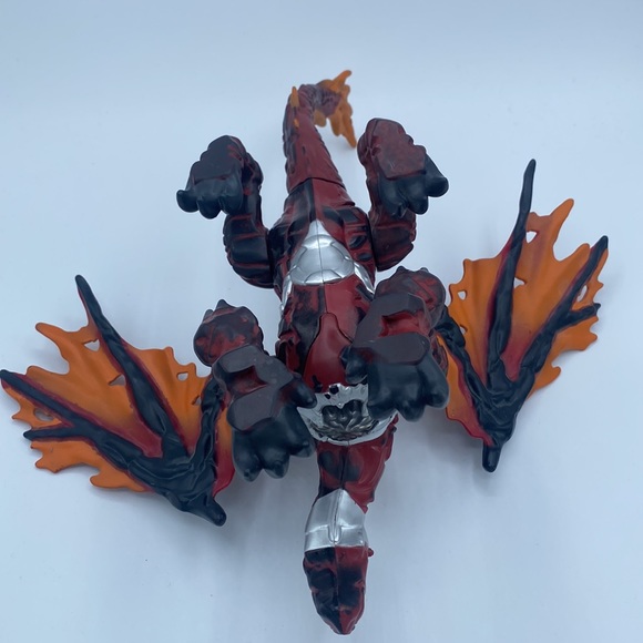 Mega Bloks Blocks Brown Dragon Krystal Wars Figure 12" - Picture 7 of 9